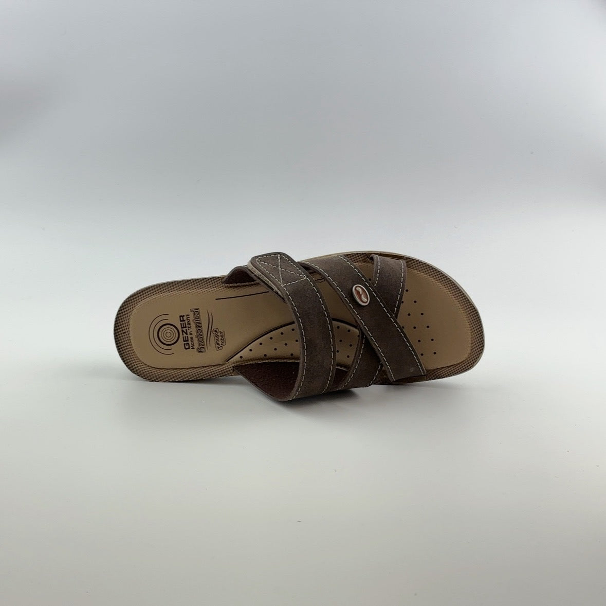 9723 Női Papucs - Barna