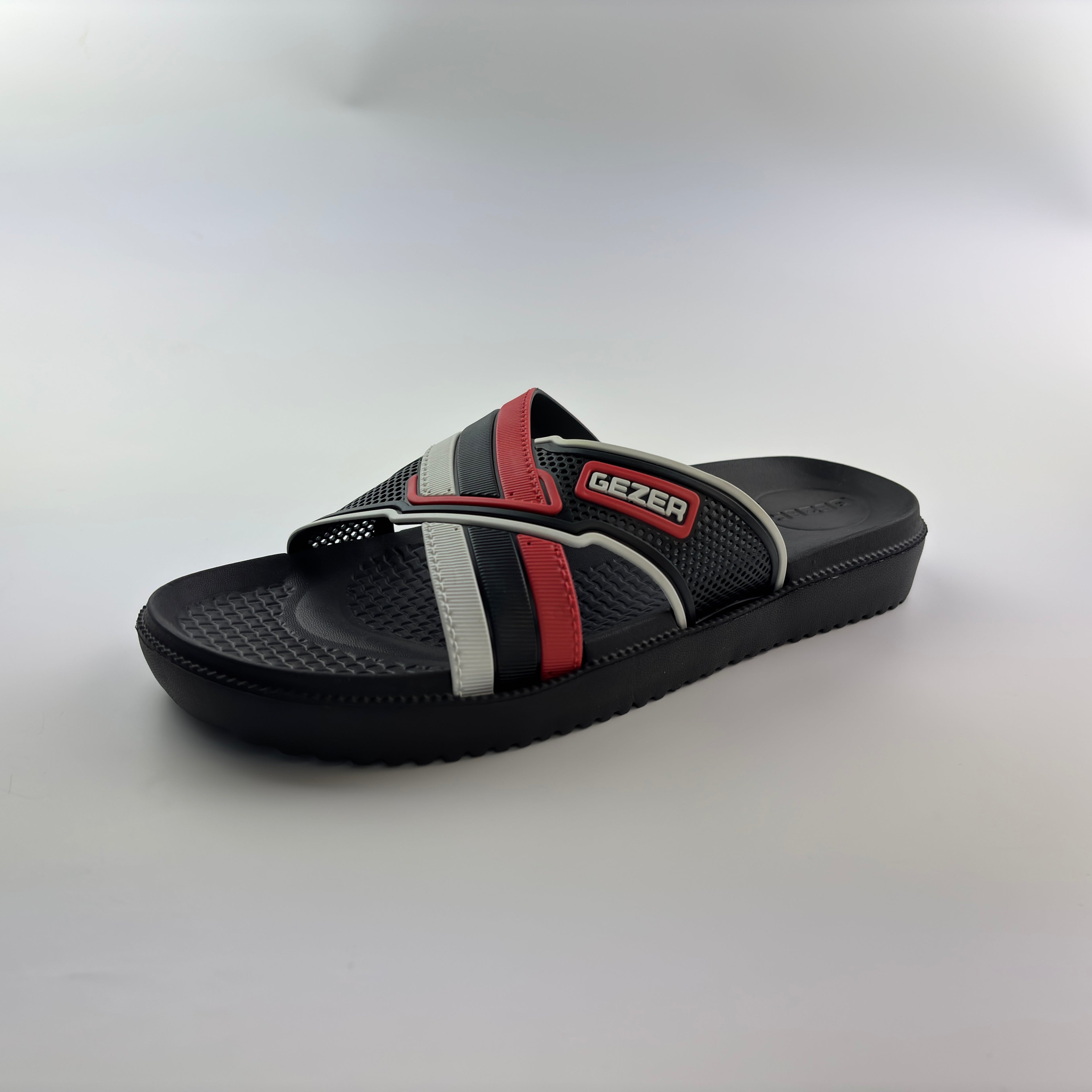 12474 Férfi Strandpapucs - Fekete